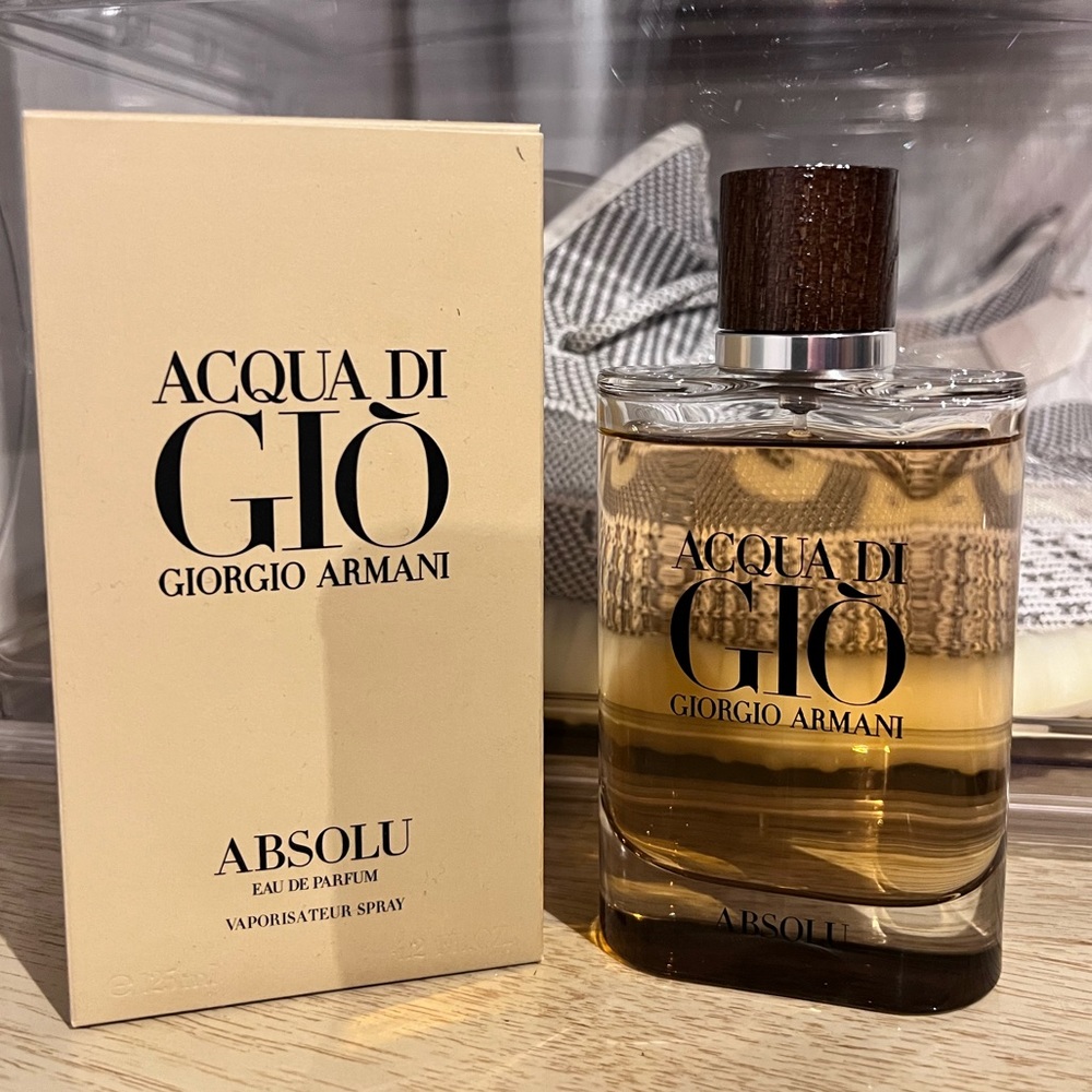 Acqua di Gio Absolu - 4.2 oz - 95% Full - Giorgio Armani